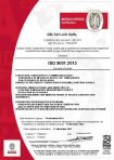 Certificat qualité ISO 9001 - Deltafluid