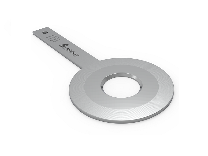 Orifice plate / diaphragm with conical inlet Deltafluid