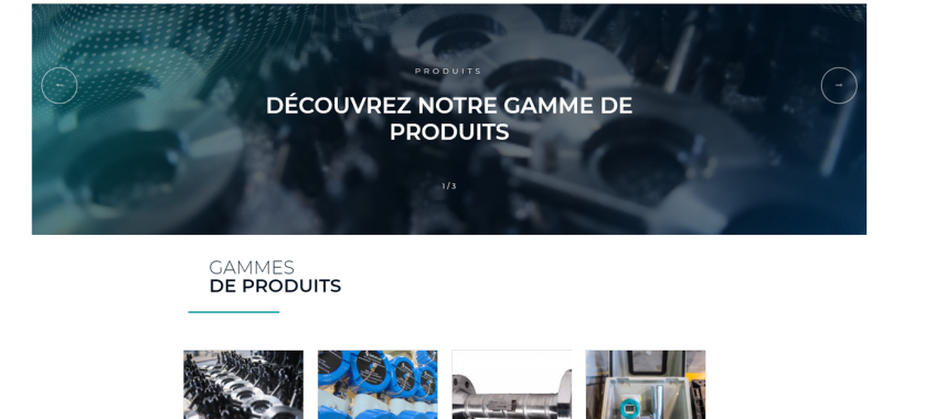 nouveau site web Deltafluid